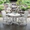 Highwood Usa Weatherly 3pc Round Outdoor Patio Furniture Dining Set AD-DNW36-WHE - alternate 3
